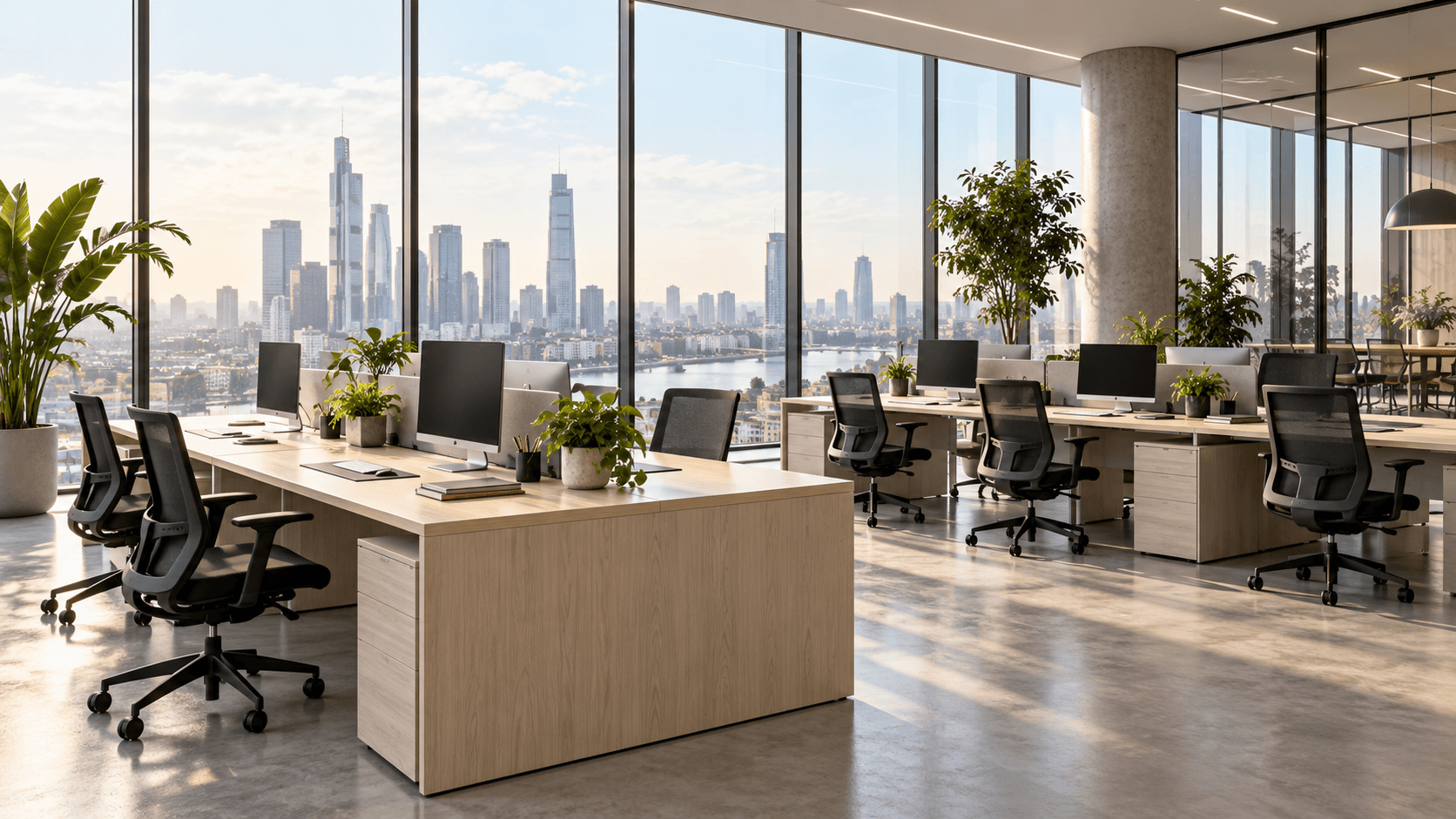 Illustrative commercial cleaning service