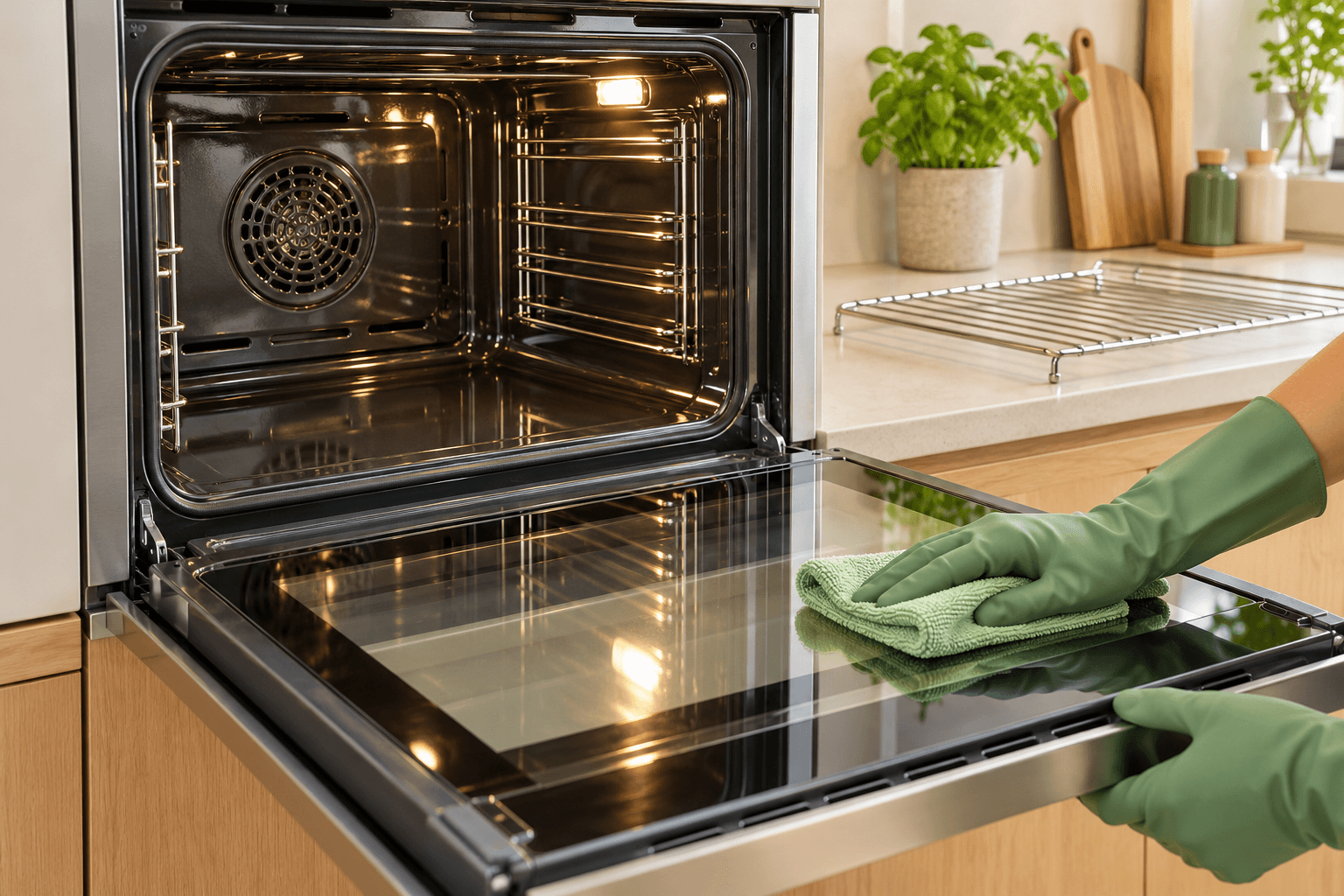 oven cleaning — illustrative service photograph